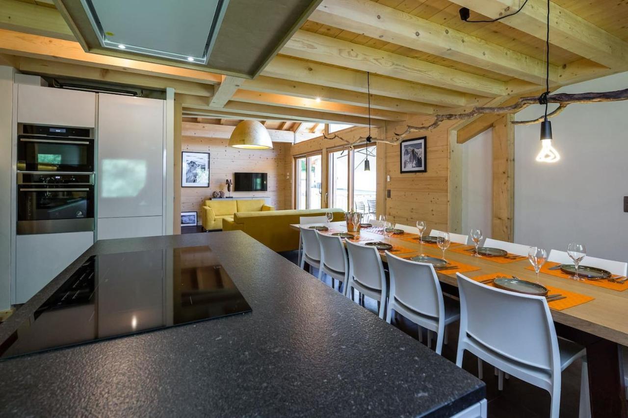 Superbe Chalet-11 Personnes-Chamonix ภายนอก รูปภาพ